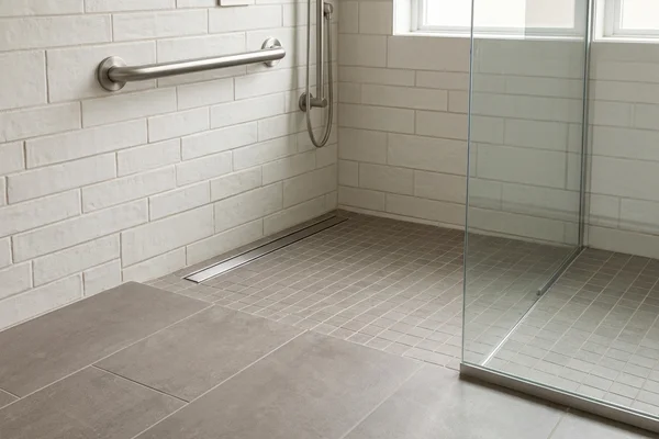 Accessible bathroom in the ground unit