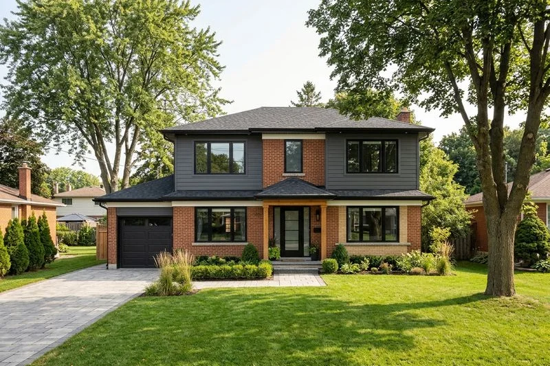 Scarborough bungalow with a new second-storey addition